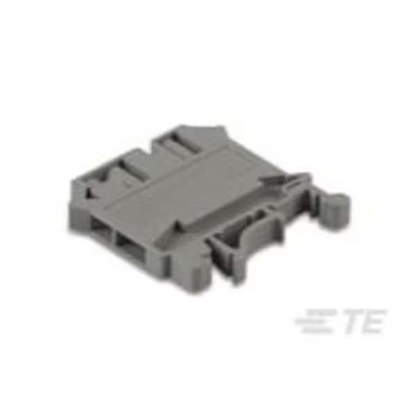 Din Rail Terminal Blocks 4Mm2, 1 In 2 Out Screw Terminal Block, Te Connectivity, Mfr#: 2271681-4